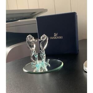 Swarovski Crystal Seahorse Figurine Couples Romantic Gift Anniversary Collection